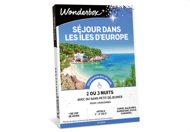Wonderbox : Séjour dans les îles d'Europe